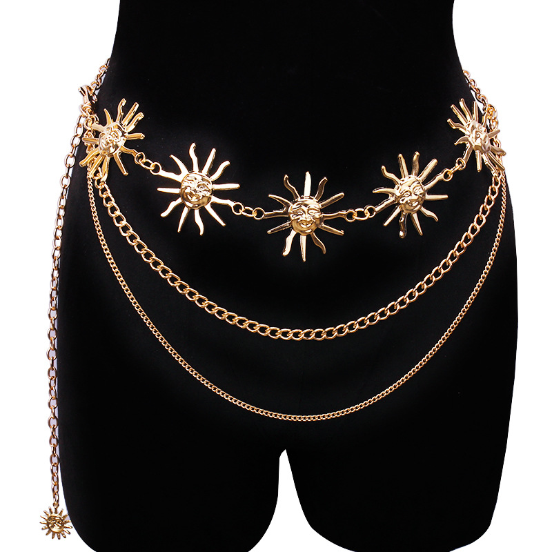 Body Jewelry Bulk - Tıknaz Çok Katmanlı Punk Gotik Ay