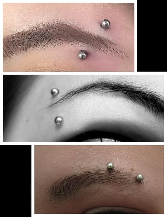 32 adet/set Cerrahi Çelik Kavi - Eyebrow Curved Barbell incelemesi ve fiyatı