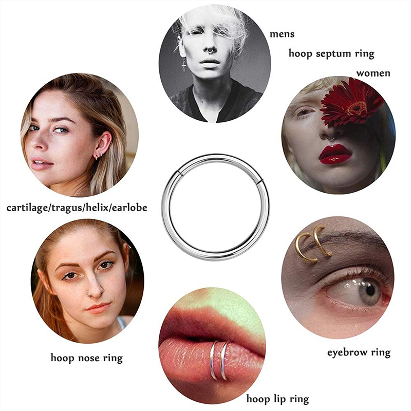 16G 316L Cerrahi Çelik Menteşe - Body Jewelry And Piercing incelemesi ve fiyatı