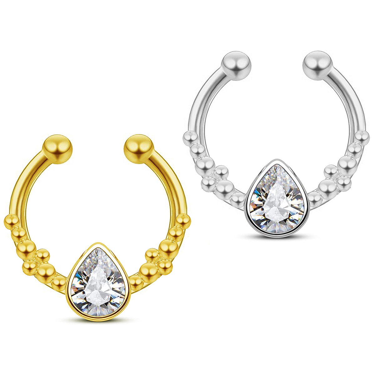 316L Paslanmaz Çelik Septum Cl - Septum Clicker Ring incelemesi ve fiyatı