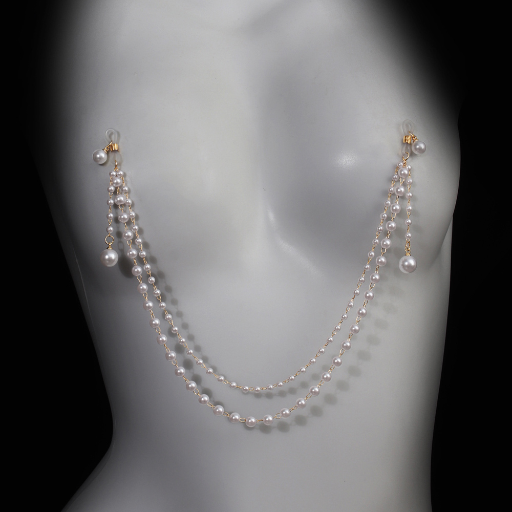 İmitasyon İnci Püsküllü Göğüs  - Body Jewelry And Piercing incelemesi ve fiyatı
