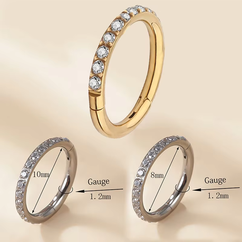 1/10 adet Paslanmaz Çelik Buru - Septum Clicker Ring incelemesi ve fiyatı