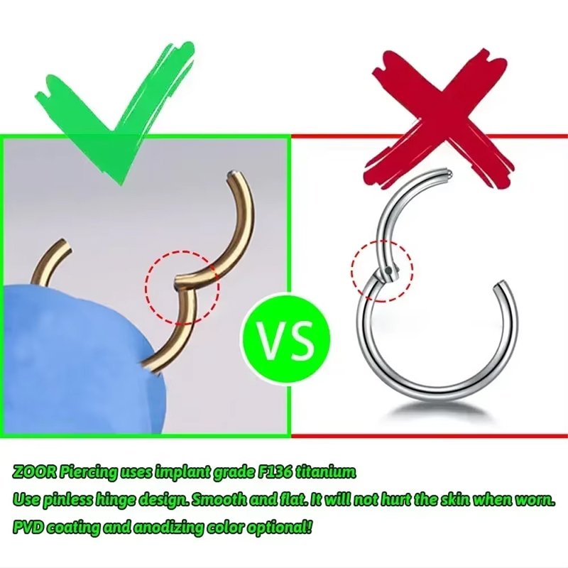 1/10 adet Paslanmaz Çelik Buru - Septum Clicker Ring incelemesi ve fiyatı