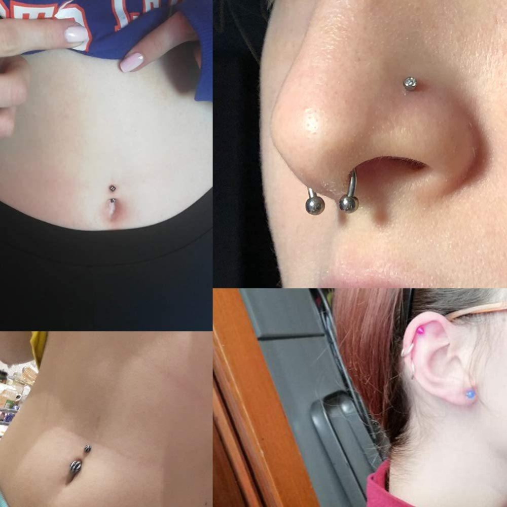 150/140/85/70/42 Parça Vücut P - Body Jewelry And Piercing incelemesi ve fiyatı