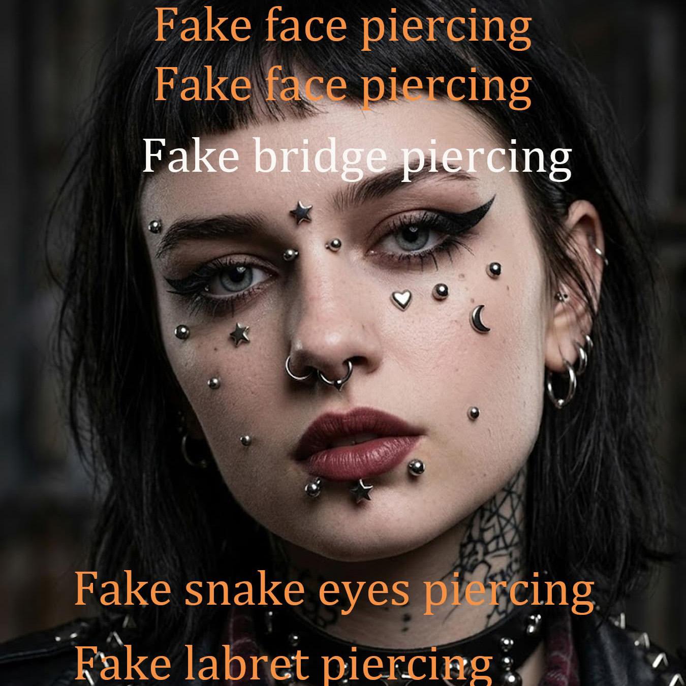 Sahte Piercing Topları Burun Ç - Body Jewelry And Piercing incelemesi ve fiyatı