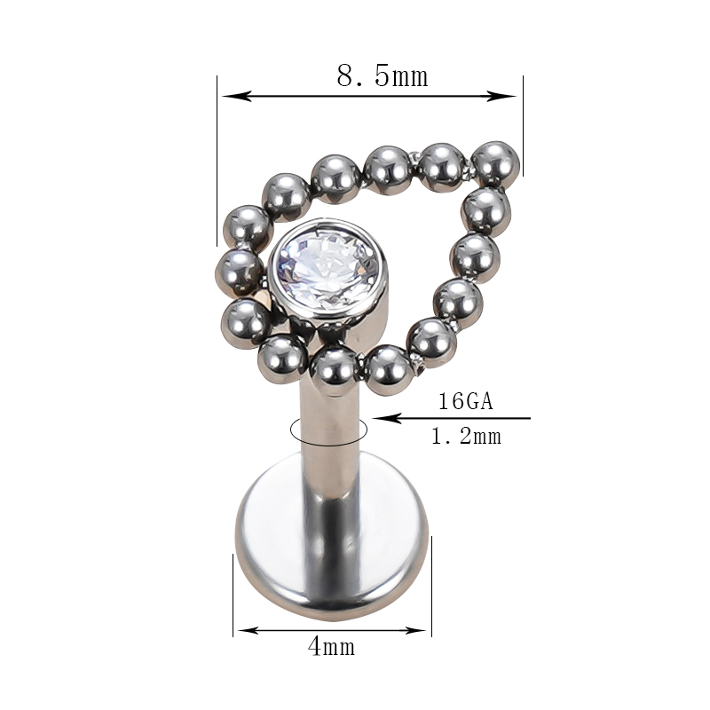 1 adet G23 titanyum 16G kaynak - Body Jewelry Amazon incelemesi ve fiyatı