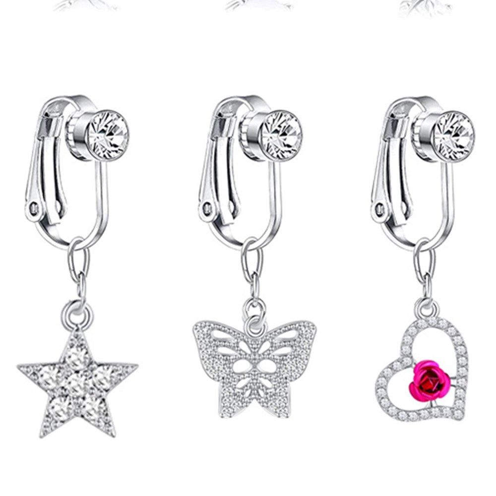 Kelebek Klipsli Küpeler Deliks - Body Jewelry And Piercing incelemesi ve fiyatı