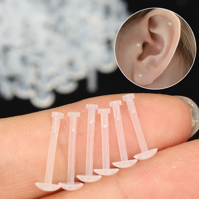 10 Adet Şeffaf Akrilik Yumuşak - Body Jewelry Ear Gauges incelemesi ve fiyatı