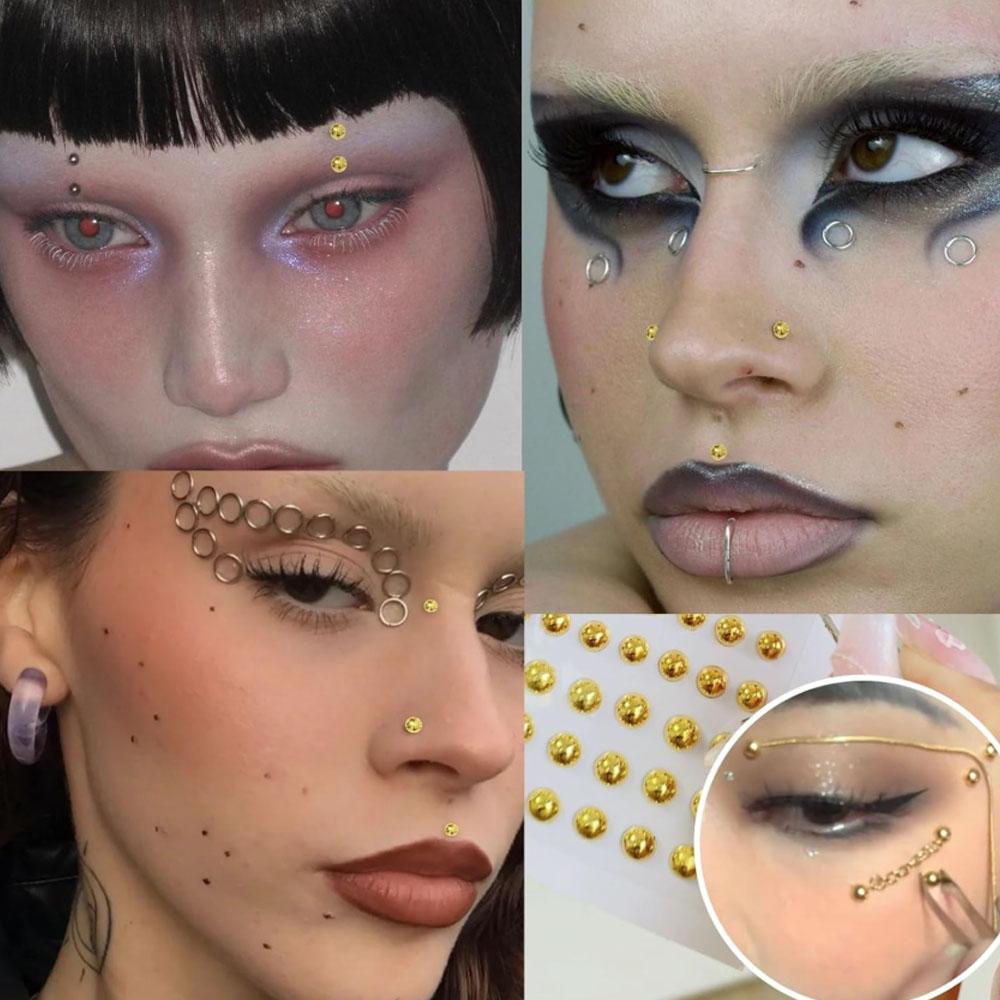 661 Adet Set Yüz Sahte Piercin - Body Jewelry And Piercing incelemesi ve fiyatı