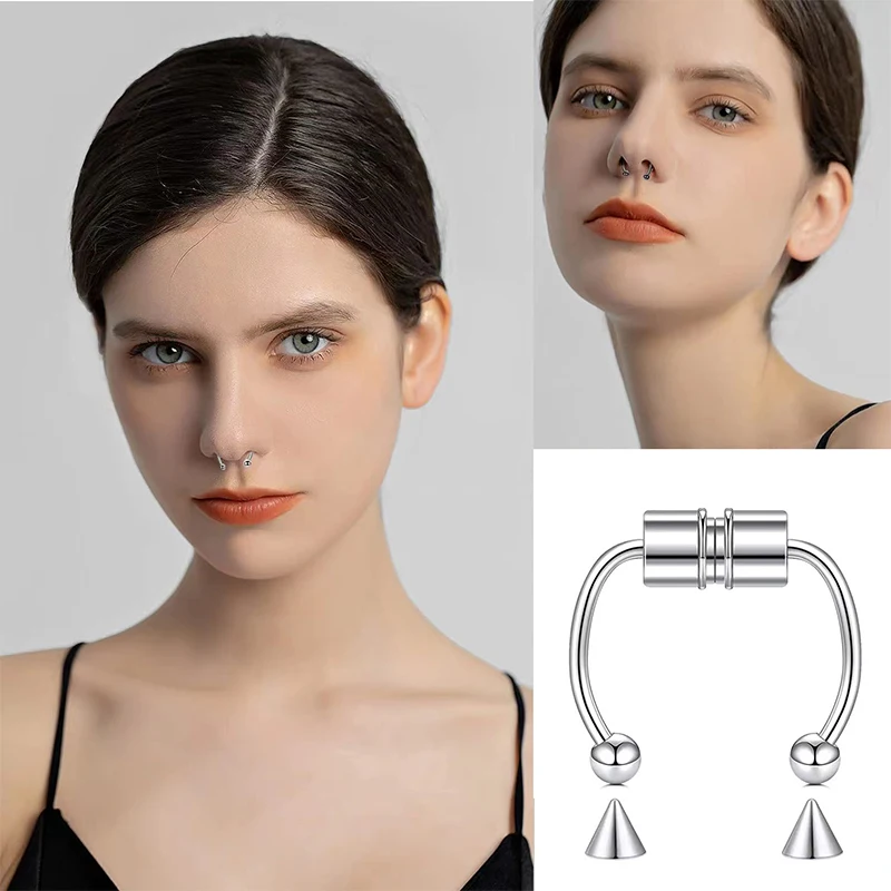 Sahte piercing burun halkası H - Body Jewelry And Piercing incelemesi ve fiyatı