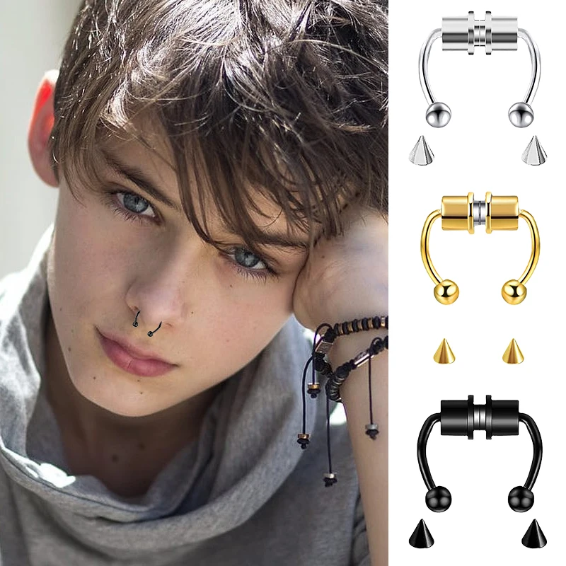 Sahte piercing burun halkası H - Body Jewelry And Piercing incelemesi ve fiyatı