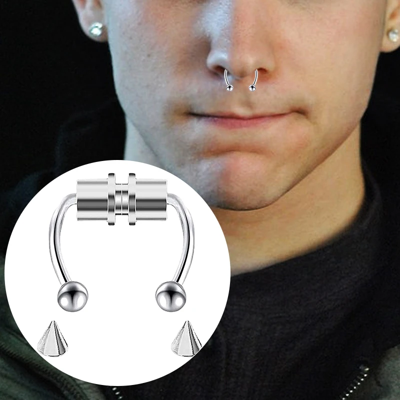 Sahte piercing burun halkası H - Body Jewelry And Piercing incelemesi ve fiyatı