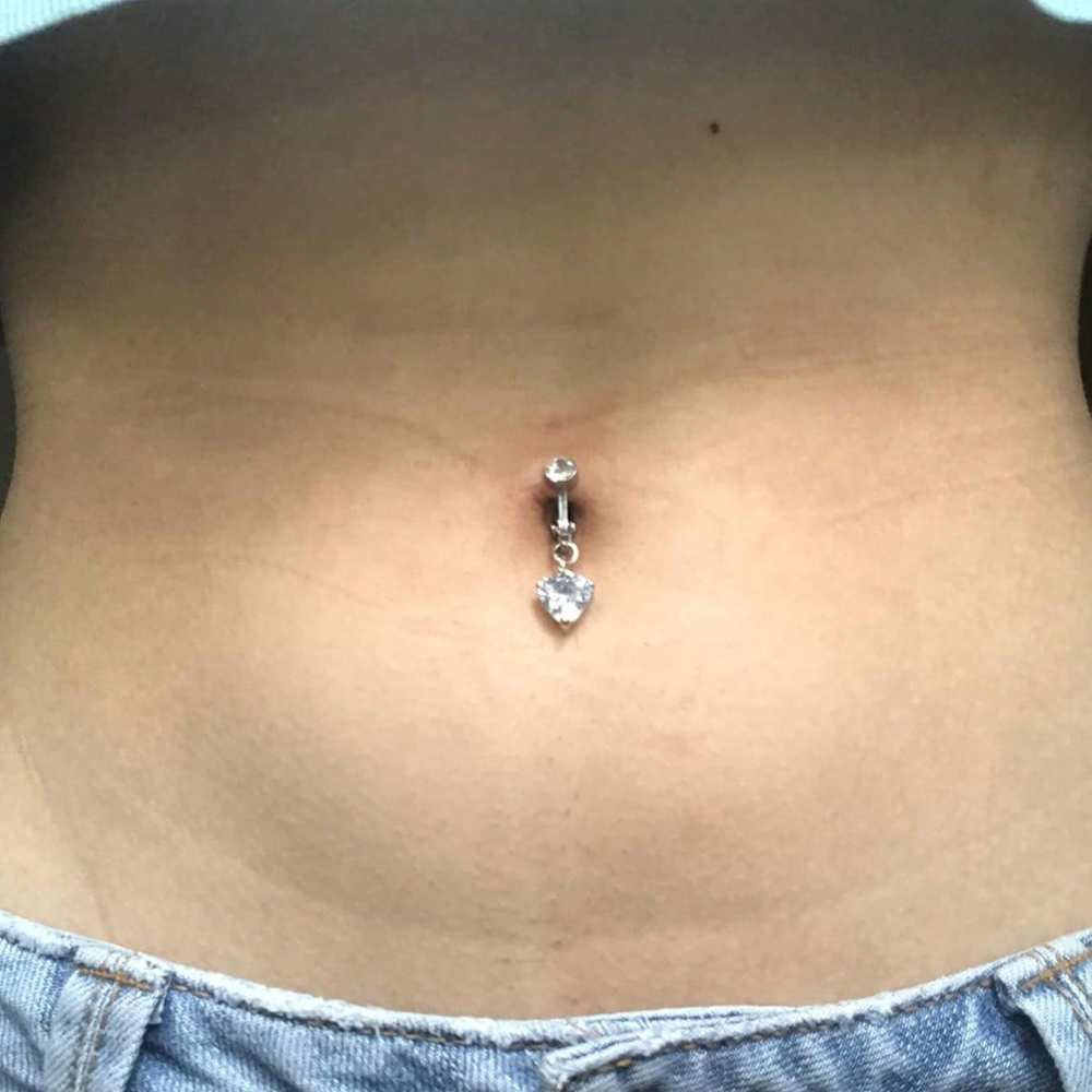 Altın Renkli Sahte Göbek Pierc - Body Jewelry And Piercing incelemesi ve fiyatı
