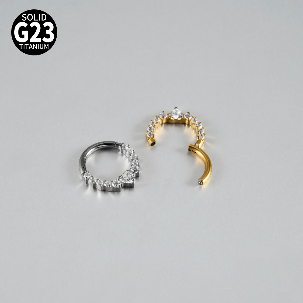 1 adet Titanyum Çeşitli Stille - Septum Clicker Ring incelemesi ve fiyatı