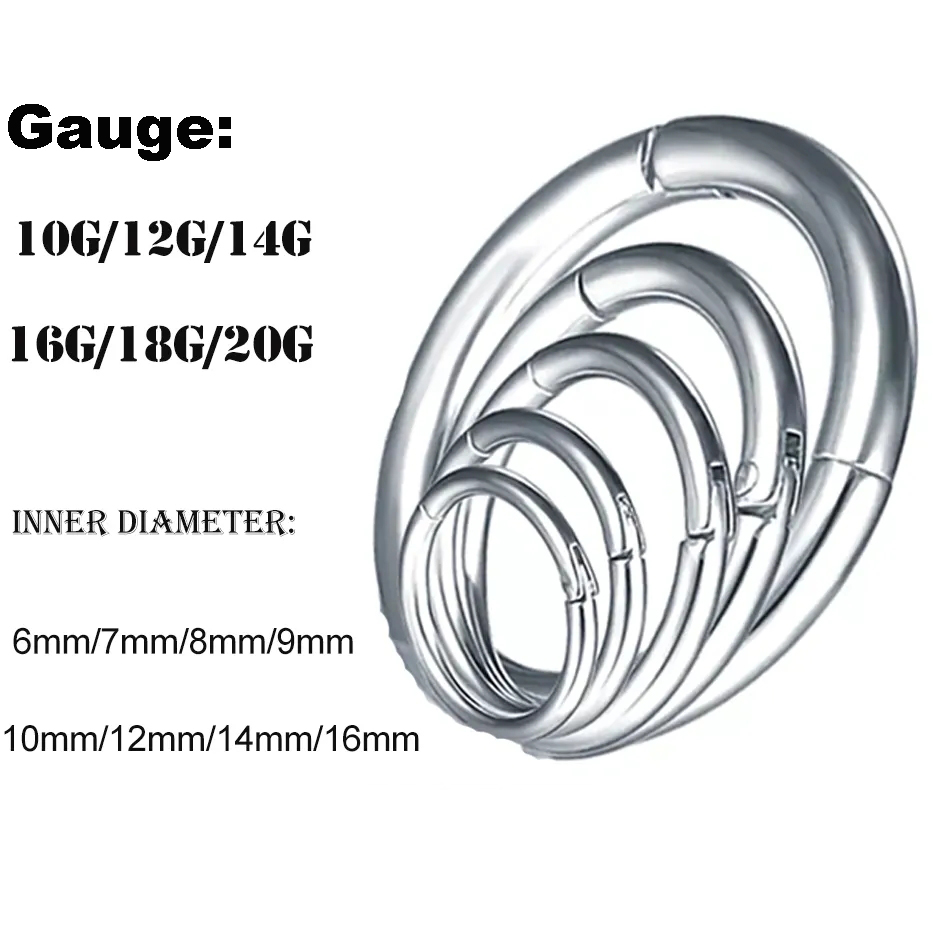 1 adet G23 titanyum menteşeli  - Septum Clicker Ring incelemesi ve fiyatı