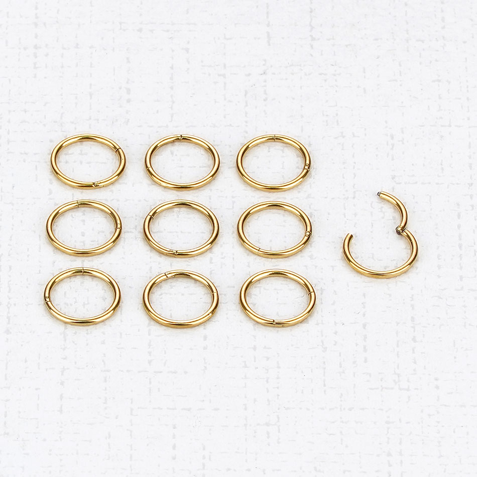 1 adet G23 titanyum menteşeli  - Septum Clicker Ring incelemesi ve fiyatı