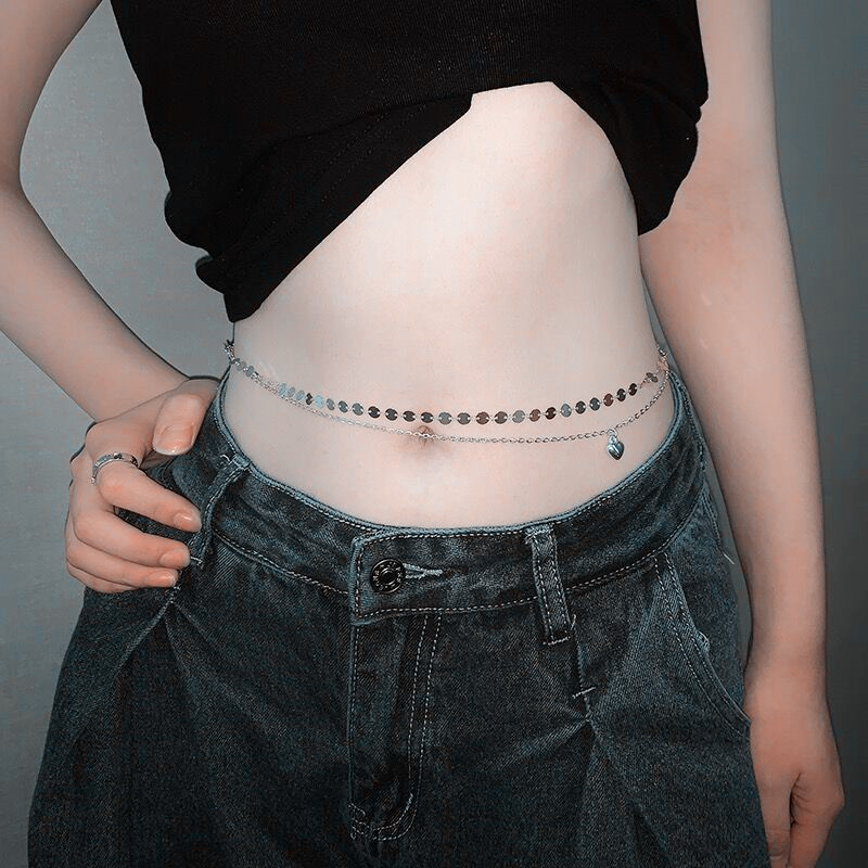 Moda basit çift katmanlı boncu - Body Jewelry Bulk incelemesi ve fiyatı